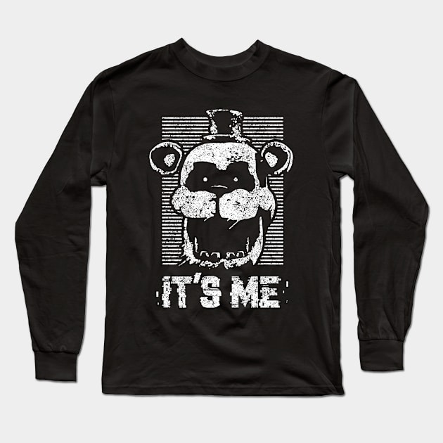 Freddy is here - Vintage Long Sleeve T-Shirt by demonigote